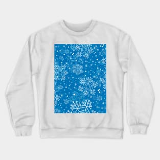 Snowflake pattern Crewneck Sweatshirt